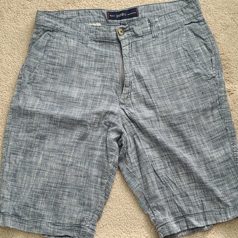 PD&C soft cotton shorts sz 34